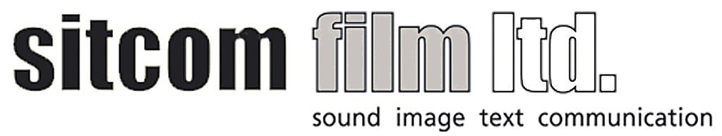Logo sitcom film ltd. - sound image text communication